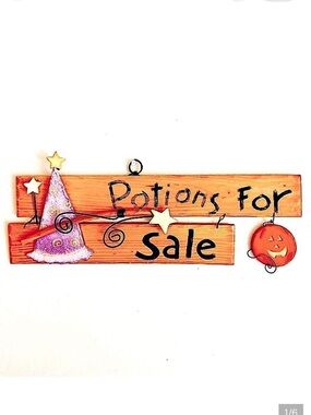 “POTIONS FOR SALE” HALLOWEEN DOOR